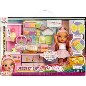 Rainbow High Littles Dessert Shop Playset and Doll NWT